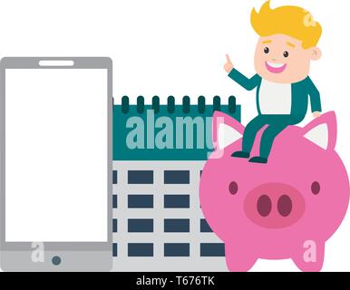 Leute online Zahlung Stock Vektor