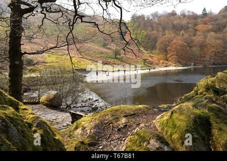 Grasmere Cumbria Lake District in Großbritannien Stockfoto