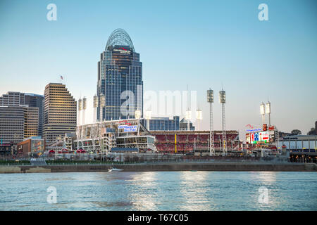 Great American Ball Park Stadion in Cincinnati Stockfoto