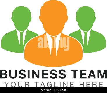 Business Team Logo. Editable Vector EPS. Stock Vektor
