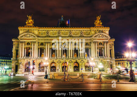 Das Palais Garnier (National Opera House) in Paris, Frankreich Stockfoto