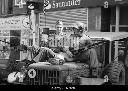 Colwyn Bay 1940 Festival Stockfoto