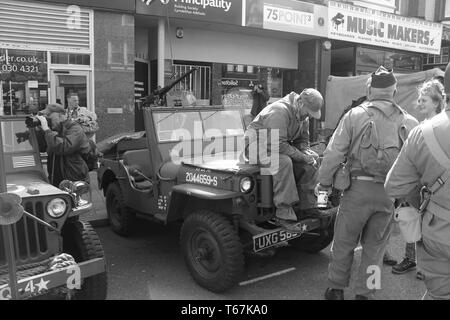 Colwyn Bay 1940 Festival Stockfoto