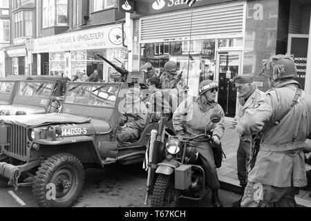 Colwyn Bay 1940 Festival Stockfoto