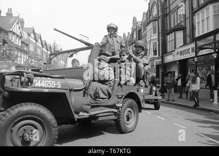 Colwyn Bay 1940 Festival Stockfoto