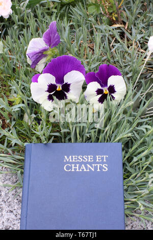 Livre de Messe et Gesänge. Stockfoto
