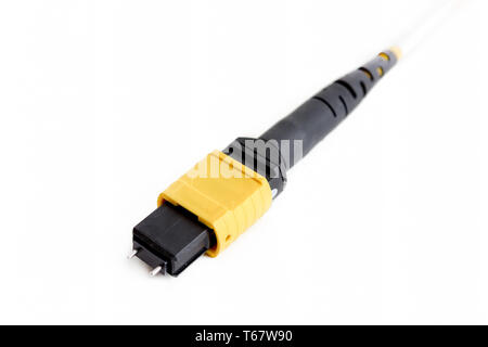 Ribbon Fiber Optic Connector MTP Stockfoto