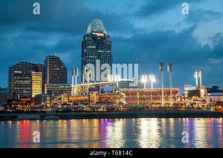 Great American Ball Park Stadion in Cincinnati Stockfoto