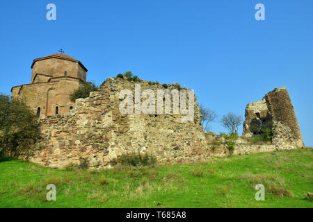 Dschuari Kloster, "onastery des Kreuzes', Mtskheta, Georgien, UNESCO Weltkulturerbe Stockfoto