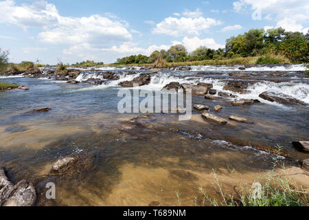 Berühmte Popa fällt in Caprivi, Nord Namibia Stockfoto