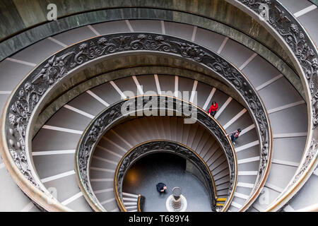 Bramante Treppe Stockfoto