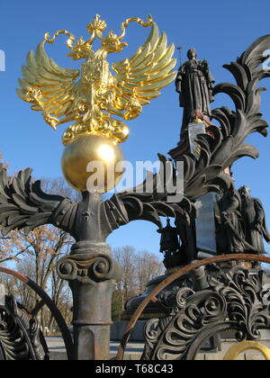 Kaiserin Katharina. Denkmal in Krasnodar Stockfoto