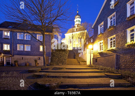 Klosterkirche in der Altstadt von gräfrath, Solingen, Nordrhein-Westfalen, Deutschland Stockfoto