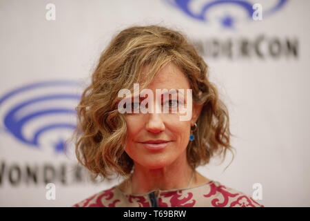 WonderCon 2019 -' in den Badlands'-Fotoshooting mit: Orla Brady Wo: Anaheim, Kalifornien, USA, wenn: 29 Mar 2019 Credit: Tony Forte/WANN Stockfoto