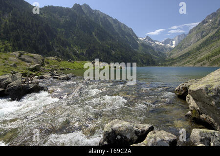 Gaube See 1. Stockfoto