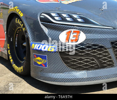 Talladega, AL, USA. 27 Apr, 2019. Die James Carter Toyota am Geld Lion 300 in Talladega Super Speedway in Talladega, AL. Kevin Langley/Sport Süd Media/CSM/Alamy leben Nachrichten Stockfoto