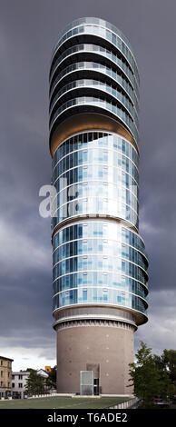 Denkmalgeschützte Office Tower Exenterhaus, Bochum, Ruhrgebiet, NRW, Deutschland, Europa Stockfoto