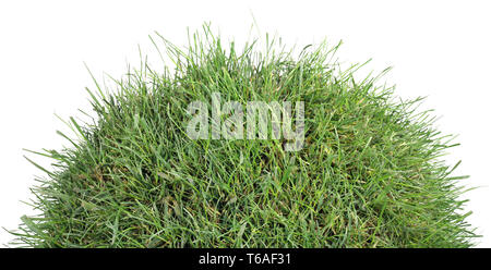 Grasbewachsenen Hügel der Tumulus Stockfoto