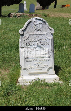 Rose Hill Friedhof, Black Diamond Mines Regional Preserve, Antioch, Kalifornien Stockfoto