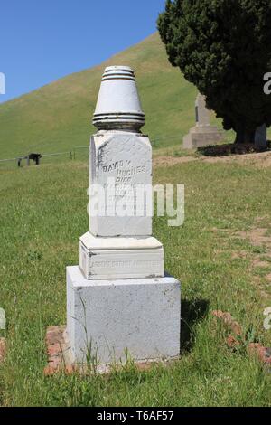 Rose Hill Friedhof, Black Diamond Mines Regional Preserve, Antioch, Kalifornien Stockfoto