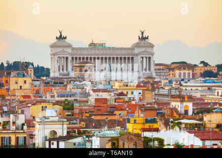 Altare della Patria Monument in Rom Stockfoto