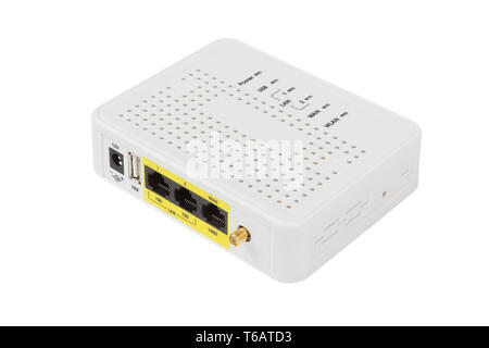 GPON Subscriber Network Terminal Stockfoto