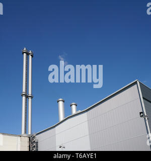 Gebäude der ehemaligen Heizkraftwerk Berlin-Mitte. Stockfoto