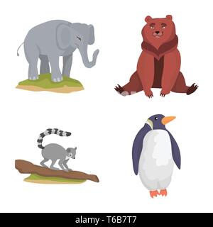 Elefant, Bär, Lemur, Penguin, niedlich, Braun, Monkey, weiß, Baumschule, Afrika, Schlaf, Baum, wild, Süden, Russland, Tropical, Norden, Dschungel, big, Winter, Amtsleitung, Faultier, Weihnachten, riesig, predator, Schwanz, Arktis, Grizzly, Zoo, Park, Safari, Tiere, Wald, Natur, Spaß, Flora, Fauna, Unterhaltung, Set, Vector, Icon, Illustration, isoliert, Sammlung, Design, Element, Grafik, Zeichen, Cartoon, Farbe Vektor Vektoren, Stock Vektor