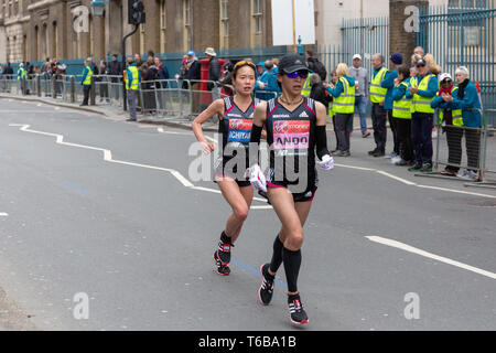 Die 39 Virgin Money London Marathon 2019 Stockfoto