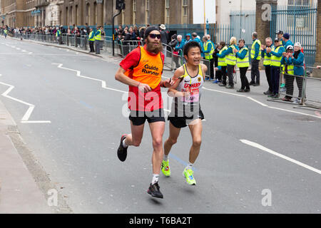 Die 39 Virgin Money London Marathon 2019 Stockfoto