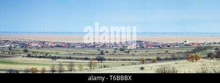 Gemeinde Oggau am Neusiedler See Stockfoto