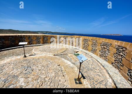 Torre de Fornells Menorca Menorca Spanien Stockfoto