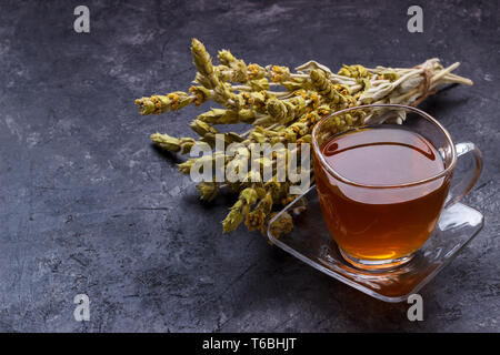 Berg Kräutertee Stockfoto