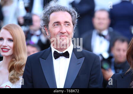 CANNES, Frankreich - 28. MAI 2017: Paolo Sorrentino besucht die Abschlussfeier der 70. Filmfestspielen von Cannes (Foto: Mickael Chavet) Stockfoto