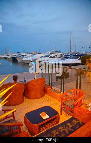 Santa Eularia des Riu. Ibiza. Balearischen Inseln. Spanien. Stockfoto