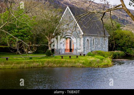 Gougane Barra Kirche in Macroom, County Cork, Irland Stockfoto