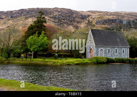 Gougane Barra Kirche in Macroom, County Cork, Irland Stockfoto