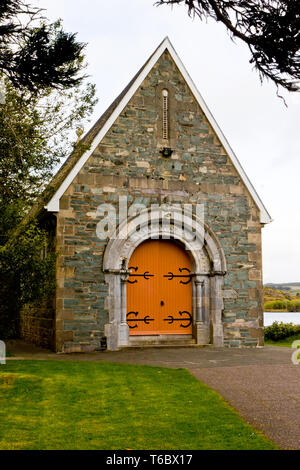 Gougane Barra Kirche in Macroom, County Cork, Irland Stockfoto