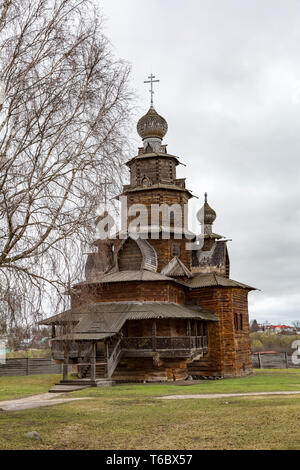 Suzdal Museum für Holz Architektur und des bäuerlichen Lebens Stockfoto