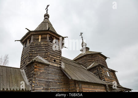 Suzdal Museum für Holz Architektur und des bäuerlichen Lebens Stockfoto