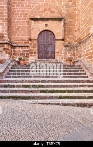 Kirche San Mateo in Banos de la Encina. Jaen, Spanien Stockfoto