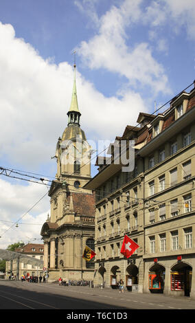 Heiliggeistkirche - Heiligen Geist Kirche in Bern. Schweiz Stockfoto