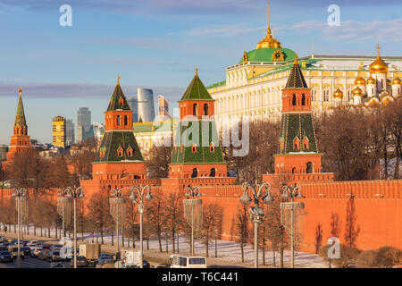 Stadtbild, Kreml, Moskau, Russland Stockfoto