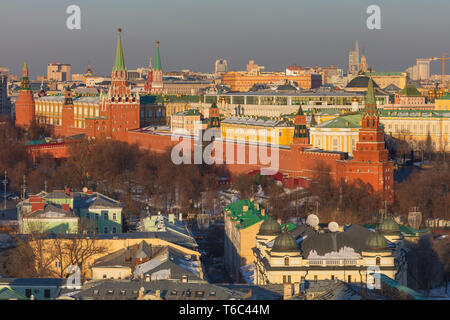 Stadtbild, Kreml, Moskau, Russland Stockfoto