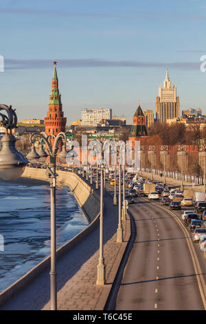 Stadtbild, Kreml, Moskwa, Moskau, Russland Stockfoto