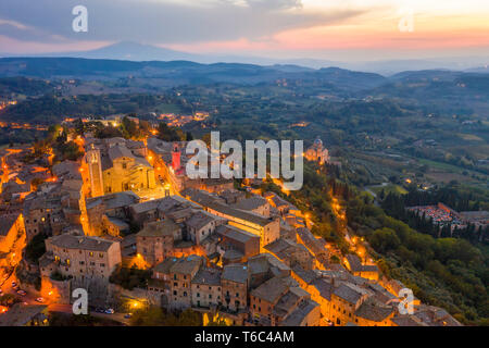 Montepulciano, Siena, Toskana, Italien, Europa Stockfoto