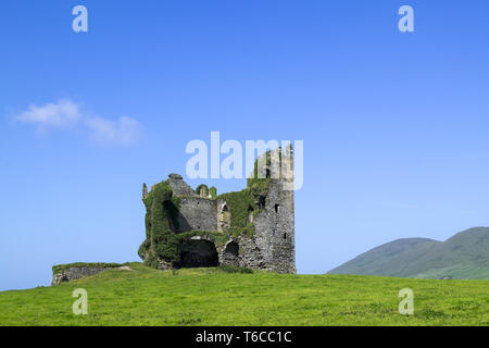 Ballycarbery Castle, Caherciveen, Stockfoto