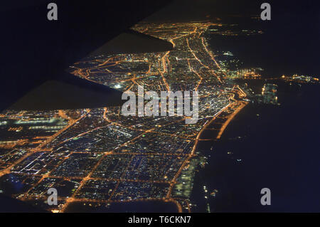 Sheikh Zayed Road, Dubai Stockfoto