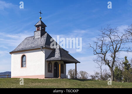 Kapelle auf der kleinen Kalmit Stockfoto