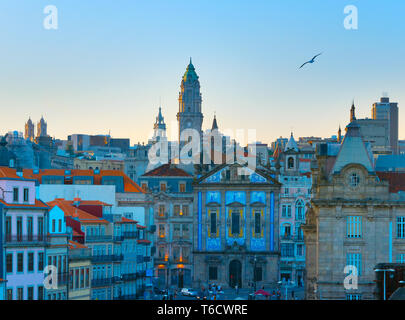 Skyline Porto Altstadt. Portugal Stockfoto